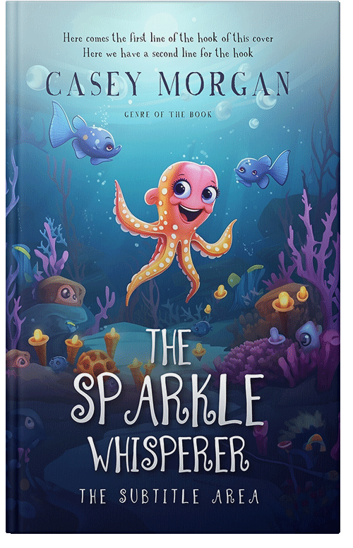 Front view of Cloud Burst #14936 - Premade Fantasy Book Cover