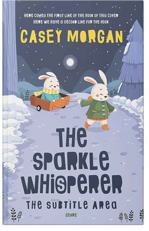 Front view of Premade Children's Book Cover - Fiord