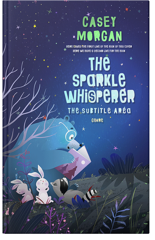 Front view of Rhino #14945 - Premade Fantasy Book Cover