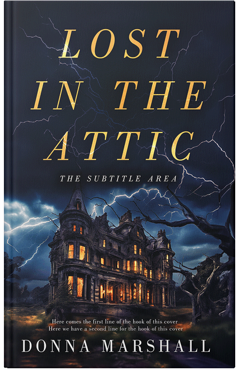 Front view of Mirage #14951 - Premade Mystery & Thriller & Suspense Book Cover