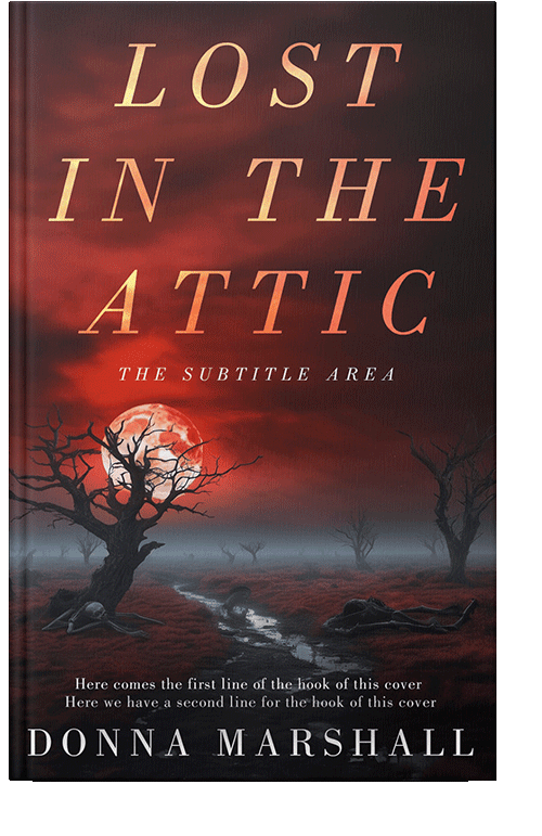 Front view of Jon #14952 - Premade Mystery & Thriller & Suspense Book Cover