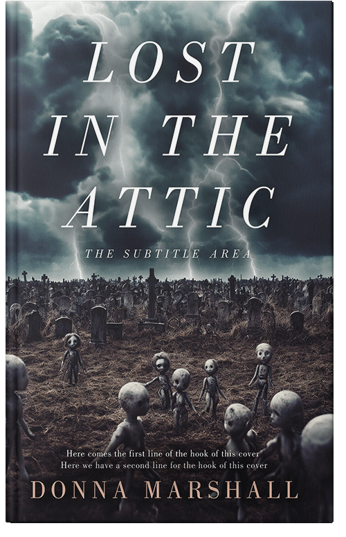 Front view of Tuna #14954 - Premade Mystery & Thriller & Suspense Book Cover