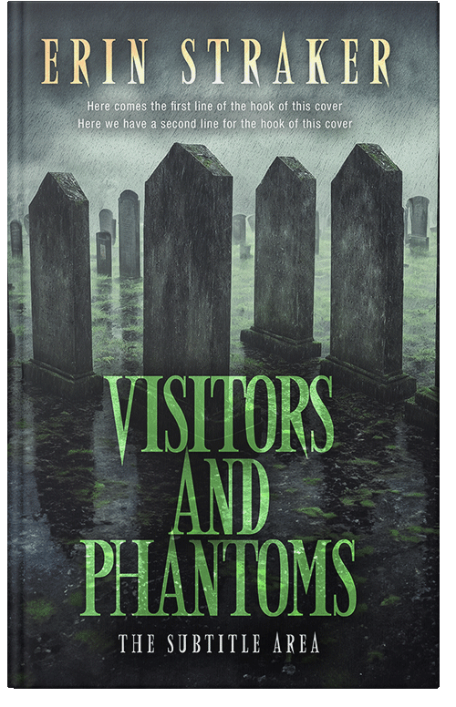 Front view of Outer Space #14965 - Premade Horror Book Cover