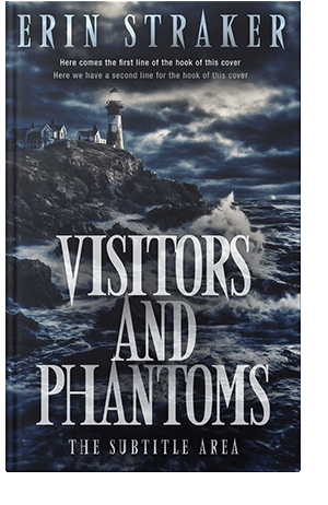 Pre Made Book Cover Ebony Clay