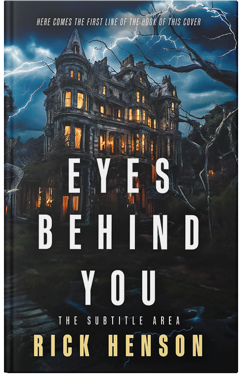 Front view of Shark #14978 - Premade Mystery & Thriller & Suspense Book Cover