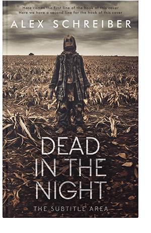 Pre Made Book Cover Woody Brown