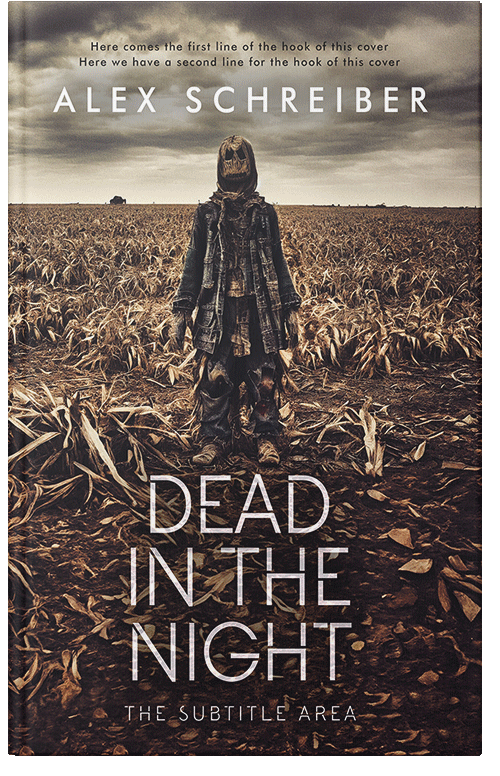 Front view of Woody Brown #14981 - Premade Mystery & Thriller & Suspense Book Cover