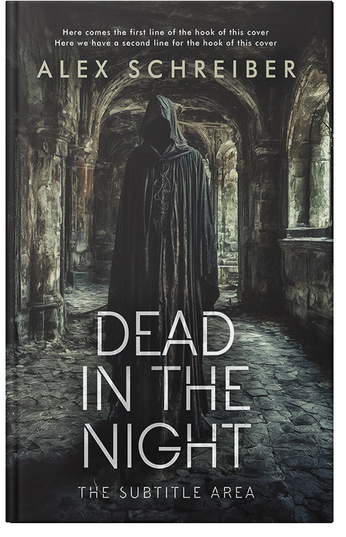 Front view of Tuatara #14982 - Premade Mystery & Thriller & Suspense Book Cover