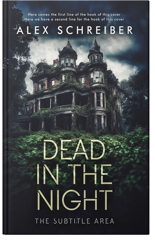 Front view of Shark #14983 - Premade Mystery & Thriller & Suspense Book Cover