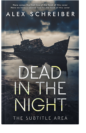 Pre Made Book Cover Ash