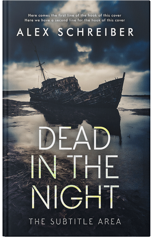 Front view of Ash #14986 - Premade Mystery & Thriller & Suspense Book Cover