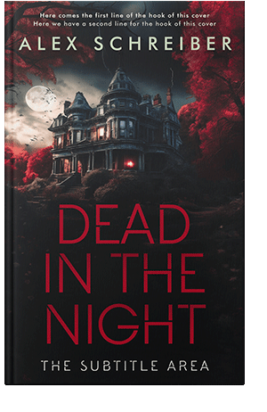 Pre Made Book Cover Thunder