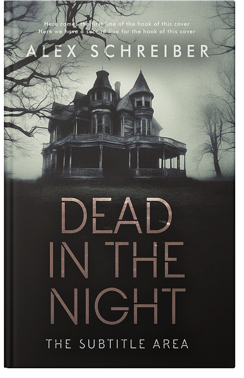 Front view of Green Spring #14990 - Premade Mystery & Thriller & Suspense Book Cover