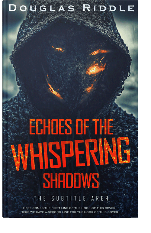 Front view of Ebony #15006 - Premade Mystery & Thriller & Suspense Book Cover | BookCoverZone