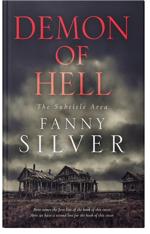 Front view of Thunder #15013 - Premade Fantasy Book Cover