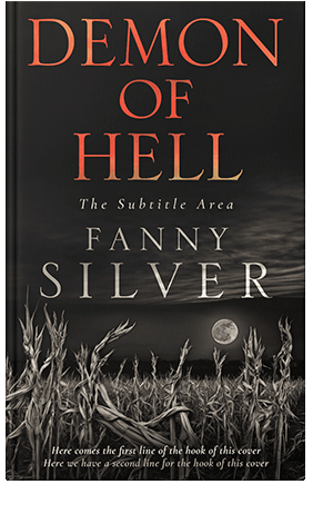 Pre Made Book Cover Cod Gray