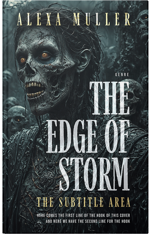 Front view of Bunker #15023 - Premade Mystery & Thriller & Suspense Book Cover