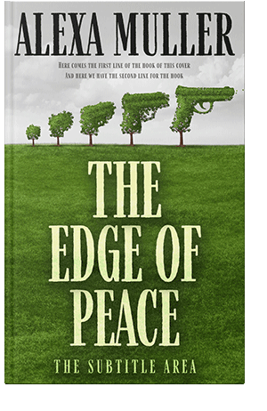 Pre Made Book Cover Moon Mist