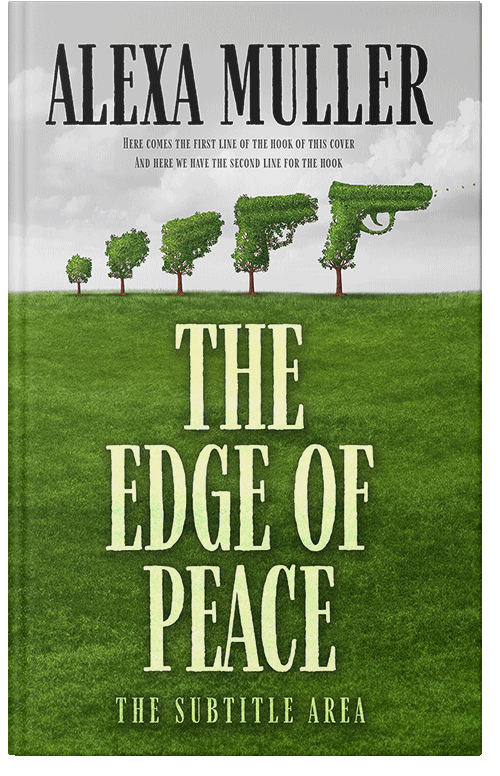 Front view of Moon Mist #15030 - Premade Politics & Law & Society Book Cover