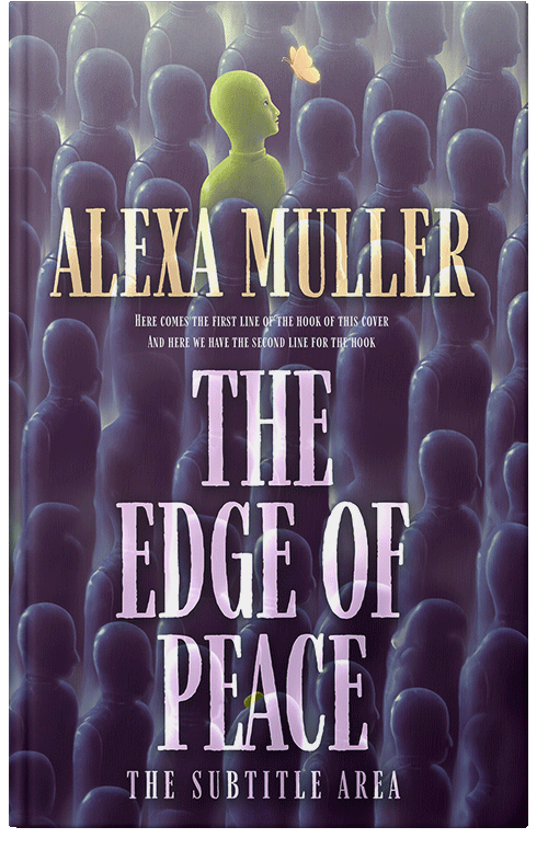 Front view of Voodoo #15031 - Premade Business Book Cover