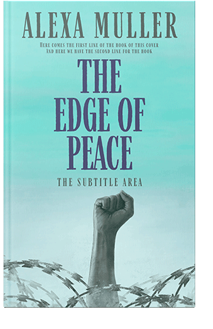 Pre Made Book Cover Morning Glory