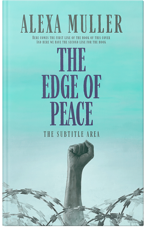 Front view of Morning Glory #15032 - Premade Politics & Law & Society Book Cover