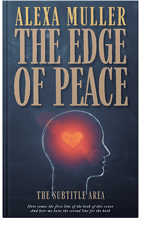 Pre Made Book Cover Pickled Bluewood