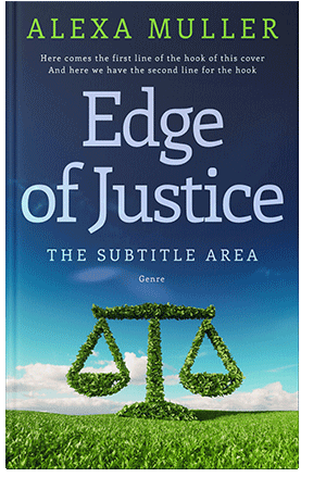 Pre Made Book Cover Surf