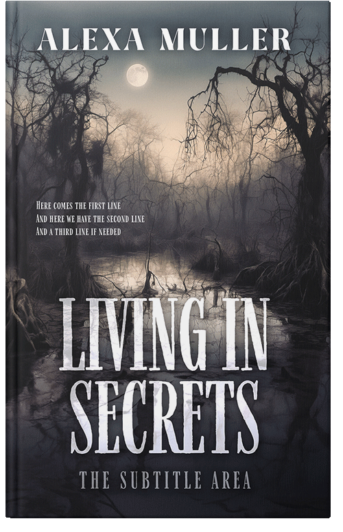 Front view of Tuna #15044 - Premade Mystery & Thriller & Suspense Book Cover