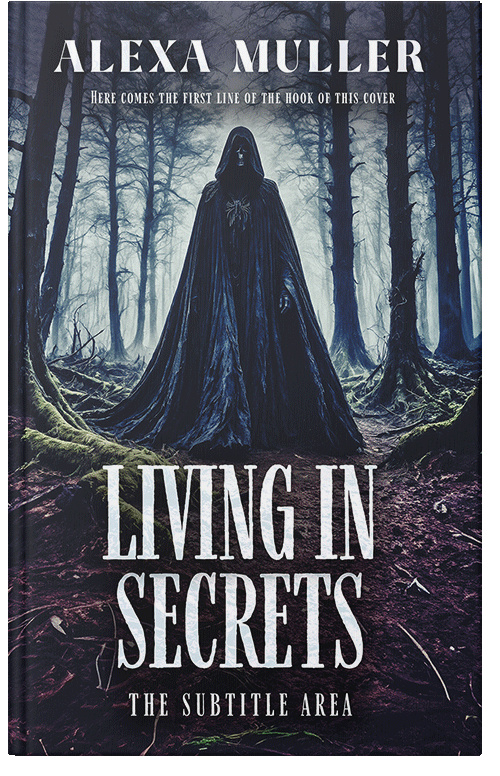 Front view of Tiara #15046 - Premade Mystery & Thriller & Suspense Book Cover