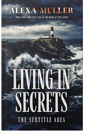 Pre Made Book Cover Timberwolf