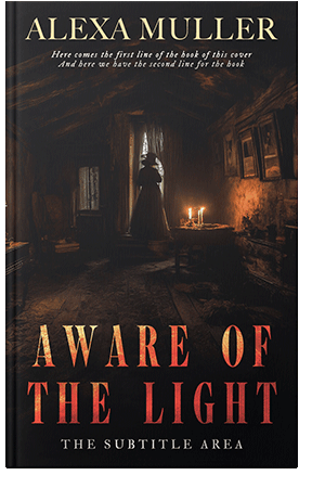 Pre Made Book Cover Cocoa Brown