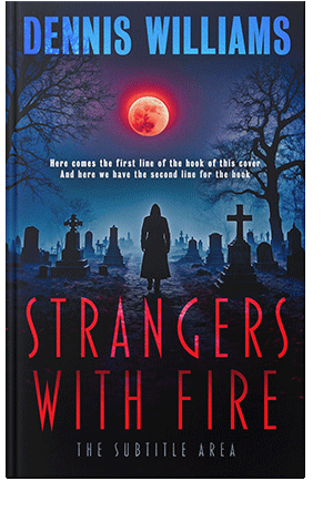 Pre Made Book Cover Vulcan