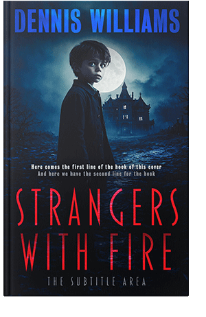 Pre Made Book Cover Firefly