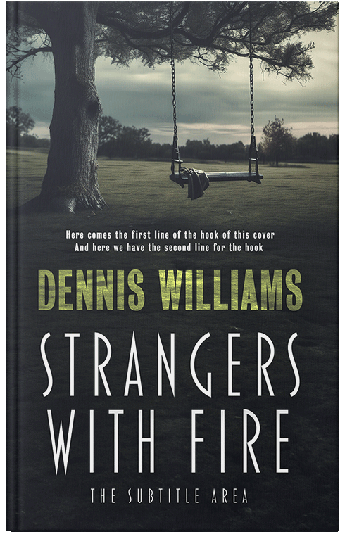 Front view of Shark #15074 - Premade Abstract Book Cover