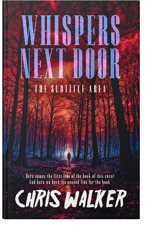 Front view of Chestnut Rose #15077 - Premade Mystery & Thriller & Suspense Book Cover