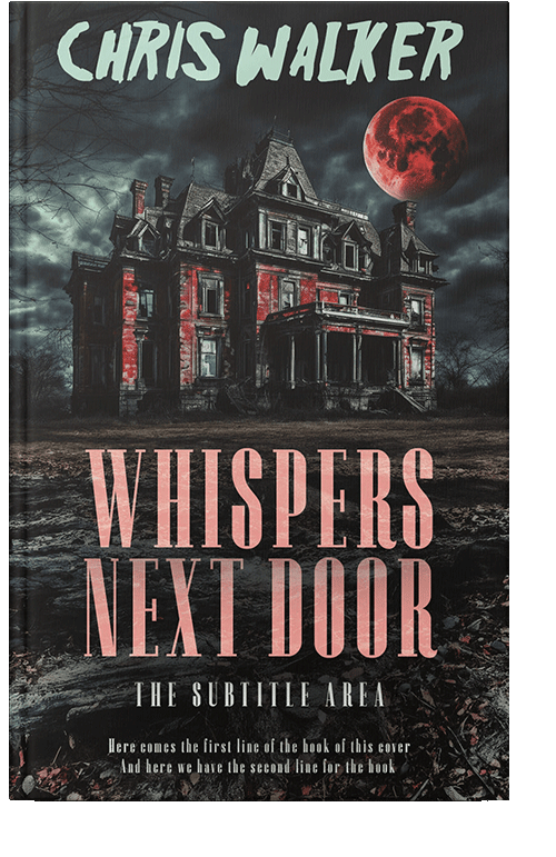 Front view of Mine Shaft #15081 - Premade Mystery & Thriller & Suspense Book Cover