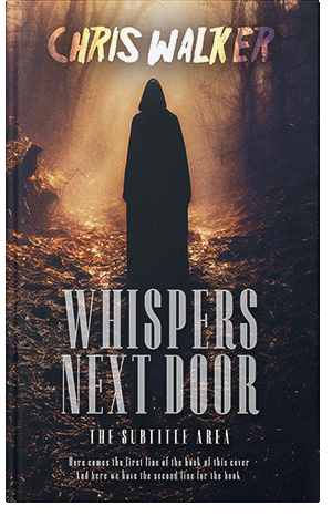 Pre Made Book Cover Tan