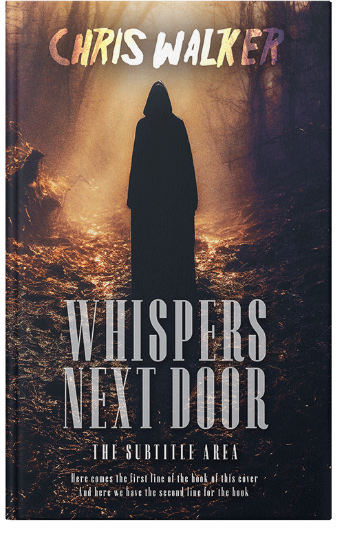 Front view of Tan #15083 - Premade Mystery & Thriller & Suspense Book Cover