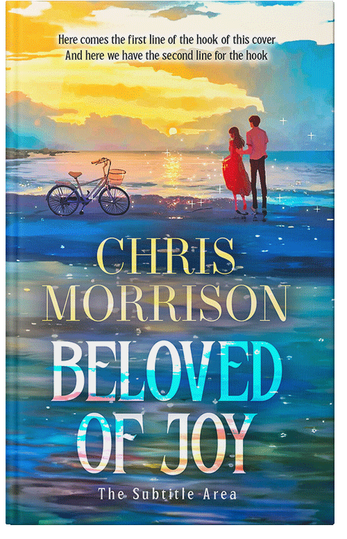 Front view of Ming #15091 - Premade Romance Book Cover