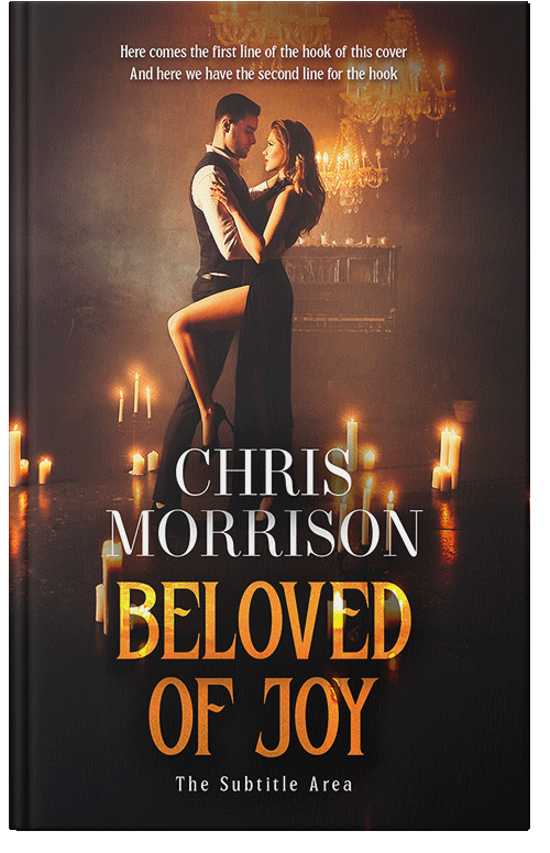 Front view of Premade Romance Book Cover - Cocoa Brown