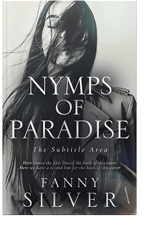 Pre Made Book Cover Quill Gray