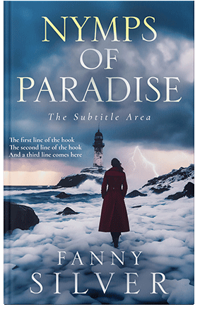 Pre Made Book Cover Kashmir Blue