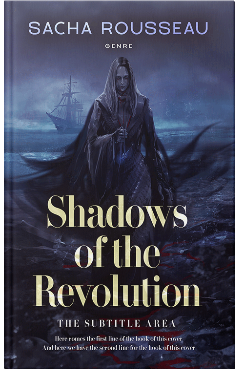 Front view of Premade Fantasy Book Cover - Mirage