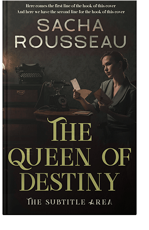 Pre Made Book Cover Zeus