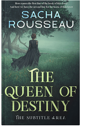 Pre Made Book Cover Outer Space