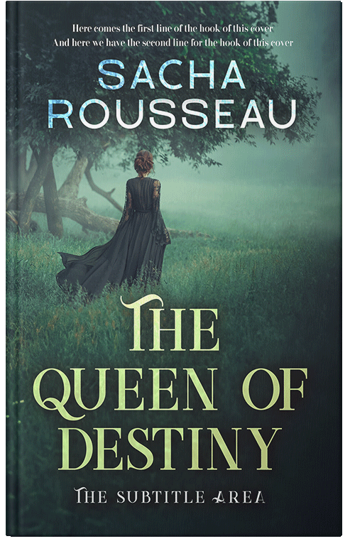 Front view of Outer Space #15112 - Premade Romance Book Cover