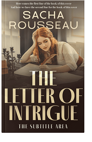 Pre Made Book Cover Sapling