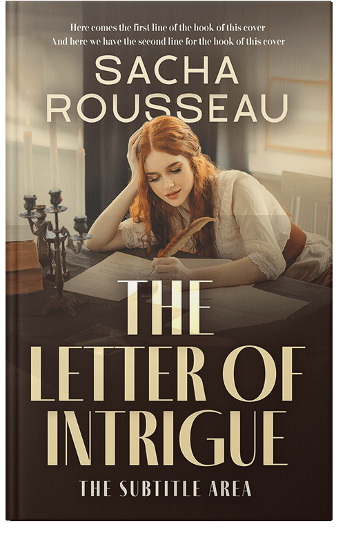 Front view of Sapling #15114 - Premade Historical Book Cover