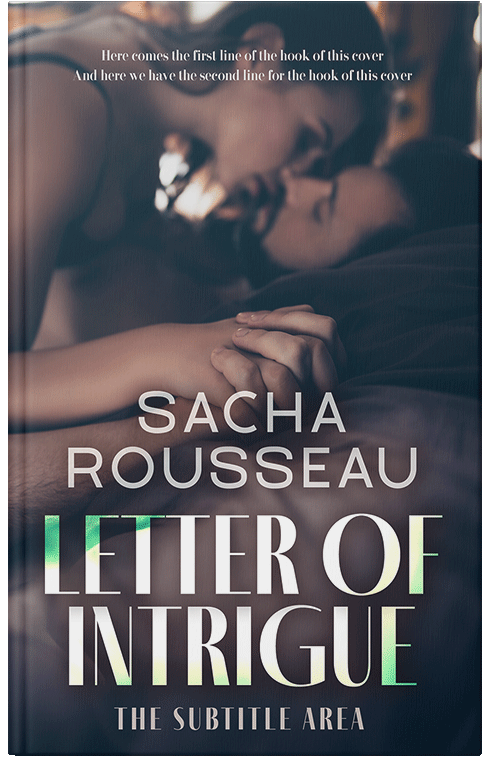 Front view of Charade #15117 - Premade Erotica Book Cover